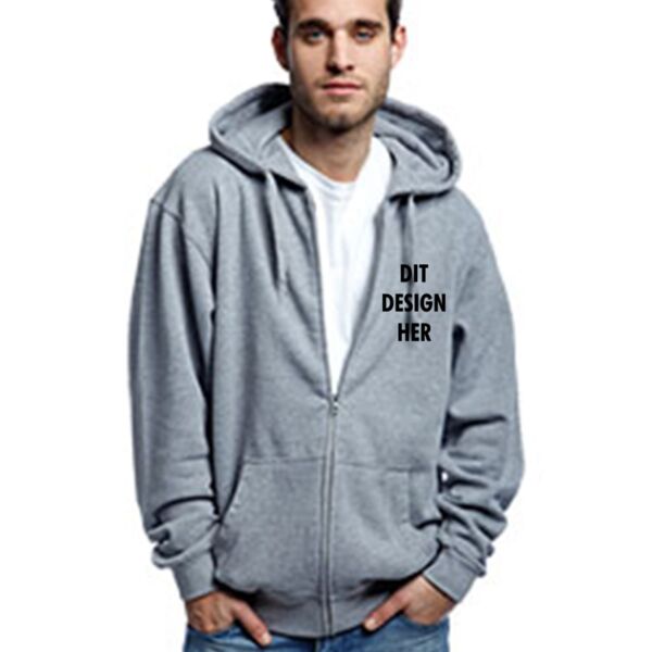 Hooded Zip Sweat 350g Thumbnail