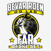 Bevar Roen, lad far ordne det. Design