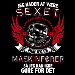 jeg hader at være sexet MASKINFØRER Design