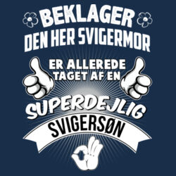 BEKLAGER, DEN HER, SVIGERMOR + SVIGERSØN Design