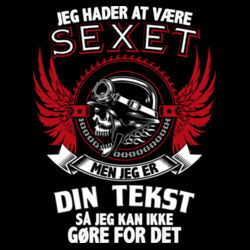 Jeg hader at være DIN TEKST Design