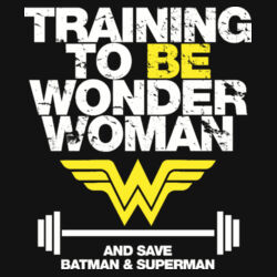 Training to be Wonder Woman Design
