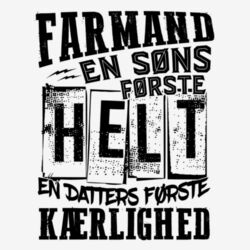 Farmand, en søns første helt. Design