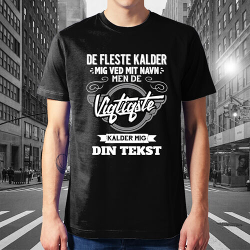 De fleste kalder mig... DIN TEKST Thumbnail