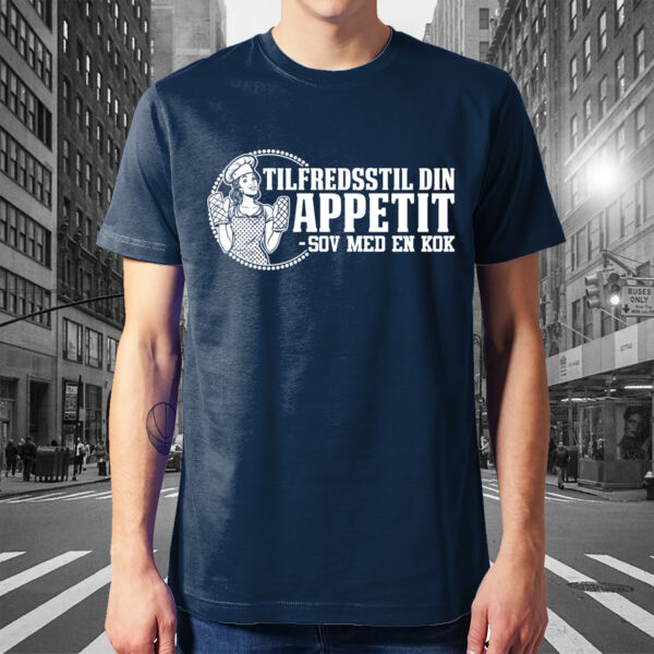 Tilfredsstil din apetit - Sov med en kok. Thumbnail